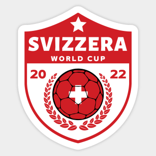 Svizzera Calcio Sticker